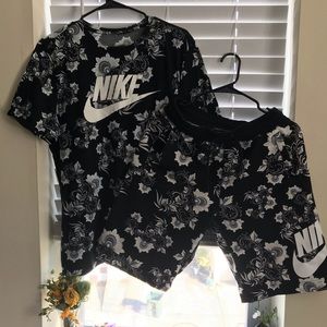 Nike Floral Shirts Set